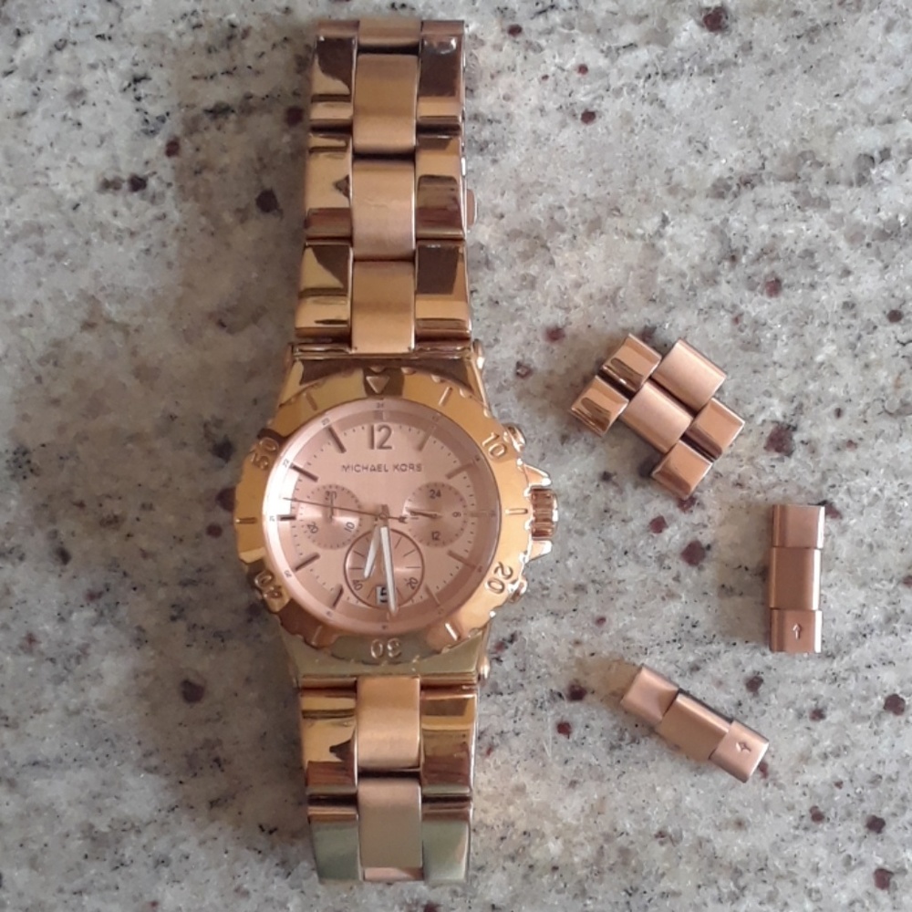 Michael Kors Rose Gold Watch